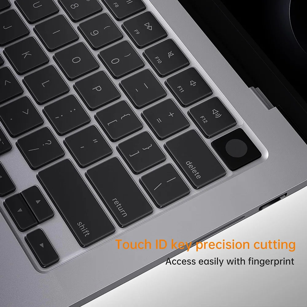 Clear Keyboard Cover For MacBook Air13.6 M4 A3240 2025 M3 M2 Pro 13" Air13 A2179 A2337 A1369 A1466 Air 15.3 M4 A3241 A3114 A2941