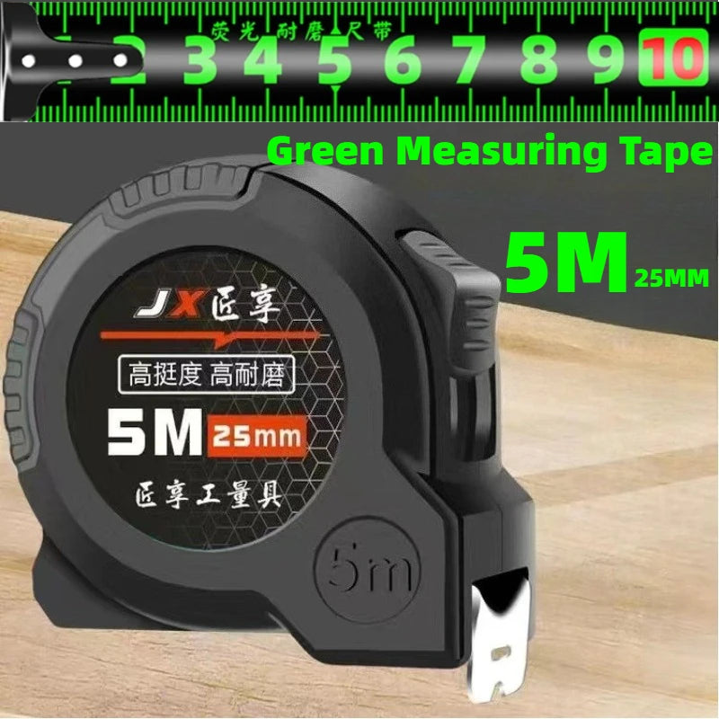 3/5/7.5/10 meter tape measure Anti-drop stainless steel tape measure Home site construction meter measure puller rule