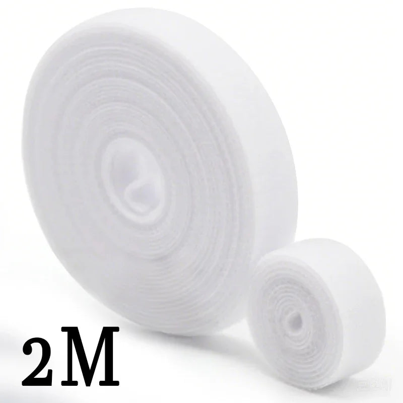 1/2/3M Reusable Organizer Wire Cable Winder Cord Management Ties Protector for iPhone Samsung Xiaomi Earphone Mouse PC Laptop