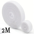 1/2/3M Reusable Organizer Wire Cable Winder Cord Management Ties Protector for iPhone Samsung Xiaomi Earphone Mouse PC Laptop