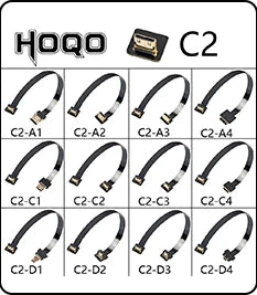 HDMI-compatible, FPV HDMI FFC HDMI Ribbon Cable 90 Degree Mini/Micro HDMI to Standard HDMI PCB Connector 20pin FPV Micro HDMI 5c