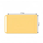 50PCS Thick Yellow Self Seal Kraft Envelopes Self Adhesive Cash Security Envelopes for Coins Seeds Cards Stamps Storage