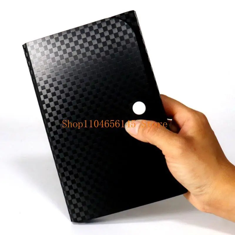 Portable Receipt Folder Accordion Folder A6 Size Expandable File Wallet for Ideal for School Student Office Business Sta