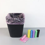 Rolls/100 Counts Disposable Small Garbage Bags Portable PE Rubbish Bags for Kitchen Bedroom Outdoor Protable Trash Bag