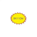 Burst Sign With Mid Flap Shelf Data Channel Pvc Star Pricecard Split Bursts Price Tag Card Pop Advertising Promotion Ticket
