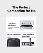 UGREEN USB HUB Docking Station for Mac Mini M4 M4 Pro M.2 NVMe SSD 8TB Max 10Gbps USB-A&C Ports SD&TF 170MB/s USB Splitter Dock