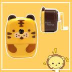 Cartoon Panda Hand-cranked Pen Sharpener Automatic Pen Feeding Pen Sharpener Educational and Stationery Pen Sharpener