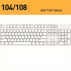 Mechanical Keyboard Dust Cover Acrylic Protecting Shell Hot Bent Compatible With Layout 60 68 87 104 96 WOOTING ROG Azoth IKKI