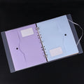 3-Ring Binder  A4 Binder Document Folder Secure Loose Leaf Pocket For School File Management Document Storage