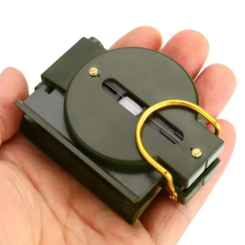 Outdoor Survival Compass Multifunctional Portable Plastic Directional Tactical Compass Sports Mountaineering Pointer Compass