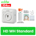 9 Colors Peripage A6 304DPI Mini Photo Printer Notes Sticker Label Printing Machine Bluetooth Portable Wireless Printer Marker