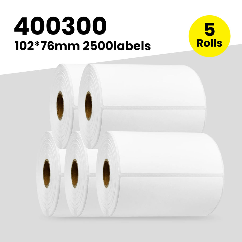 102mmx76mm Thermal Label Roll 4"x3" Inch Waterproof Thermo Etiquetas Barcode 4x3 Inch Direct Thermal Sticker Shipping Label