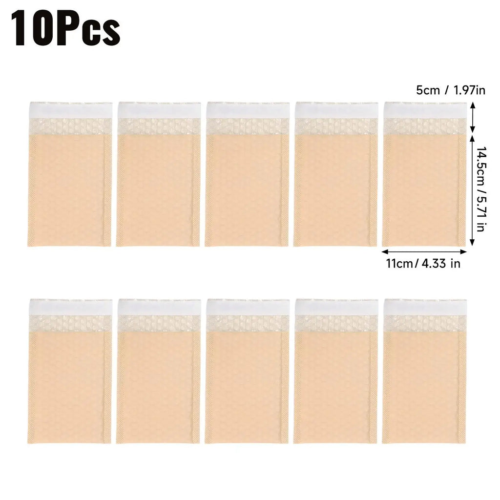 10-100pcs Bubble Mailers Durable PE Material Waterproof & Shockproof Ideal for Small Gifts & Jewelry Packaging