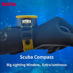 KANPAS 6BAR Scuba Diving Compass / Dive Compass / Compass Sea Navigation / Blue Compass Glow / Diving Luminous Signal