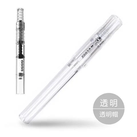 Pilot Kakuno Fountain Pen,Limited Edition Madoromi White (F/M Nib) for Students, Calligraphy& Daily Writing Japanese Stationery