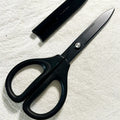 1PC KOKUYO All Purpose Scissors,Stainless Steel Blades, Soft Non-Slip Grip Handle,Not Easily Adhesive,for Home Office School Use
