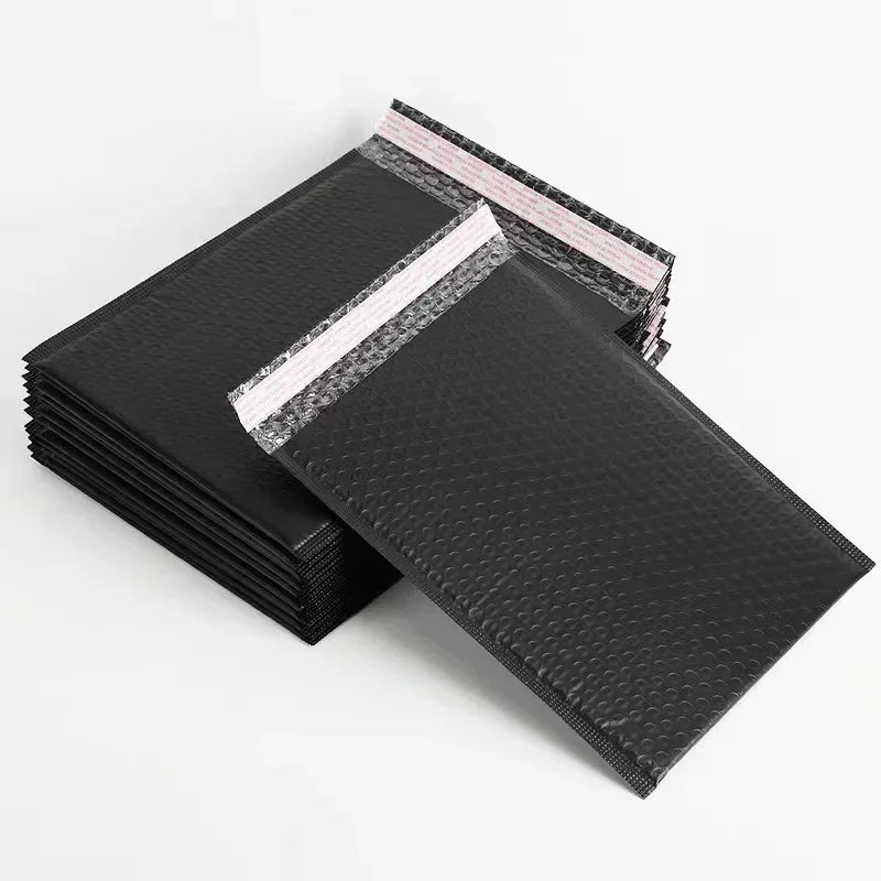 Wholesale Plastic Black Bubble Envelopes Bag Waterproof Foam Adhesive Self Seal Packing Bags Mailers Shipping Storage Organizer