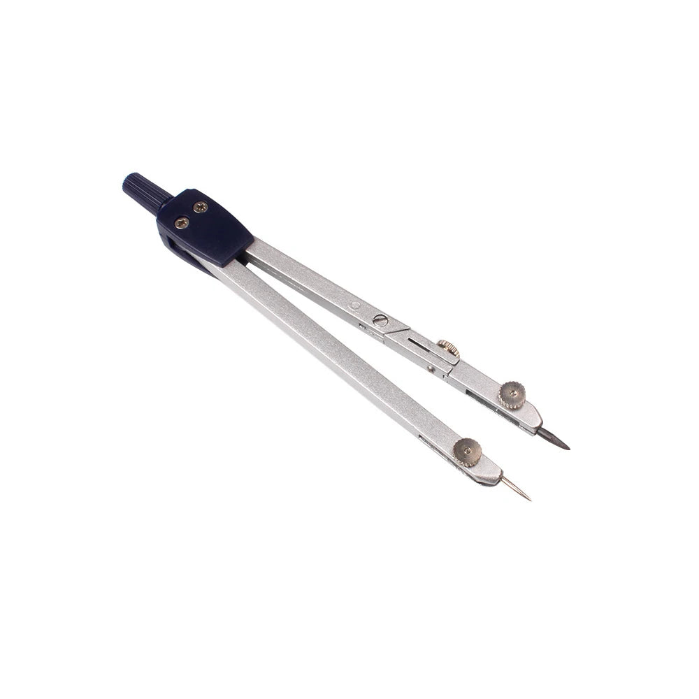 Professional Metal Drawing Compass Drafting Tools with Lead Refill for Student Math Geometry School Office Stationery Supplies