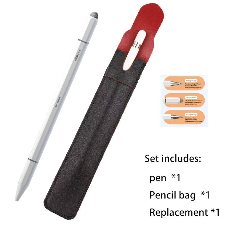 Lenovo Universal BP28 Stylus Pen for Android & iOS Tablets Compatible with iPad Huawei Xiaomi Samsung - Three Tips Included