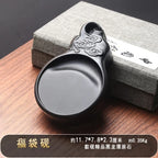 Exquisite Traditional Portable Lightweight Calligraphy Inkstones Huizhou Ink Slabs Perfect for Brush Writing Students Inkstone