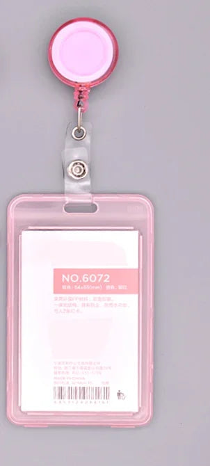 Women Men Card Cover Case Plastic Transparent Business Credit Cards Bank ID Card Sleeve Protect Holder Case for Student