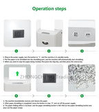 Upgrade New 20L GD9138 Electric Paper Shredder 2X15MM Office A4 Paper Shredder Granular Household High-power Silent Paper Shredd
