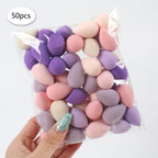 10/20/30/50/100Pcs Mini Makeup Sponge, Expands When Exposed to Water, Suitable for All Skin Types