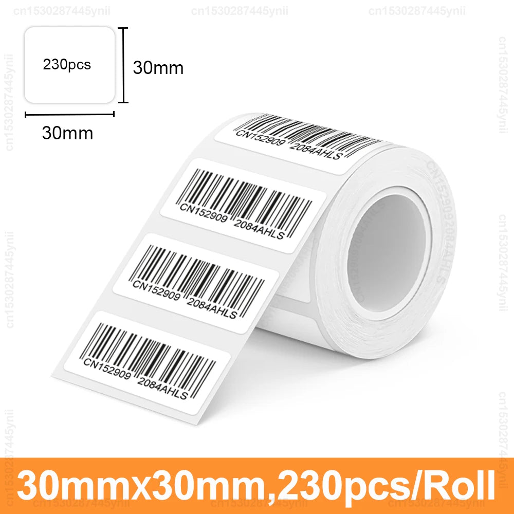 Mini Label Maker P50 Inkless Thermal Label Printer Adhesive Sticker Printer Similar as M110 Marklife P50 E210 or 1PK Label Tape