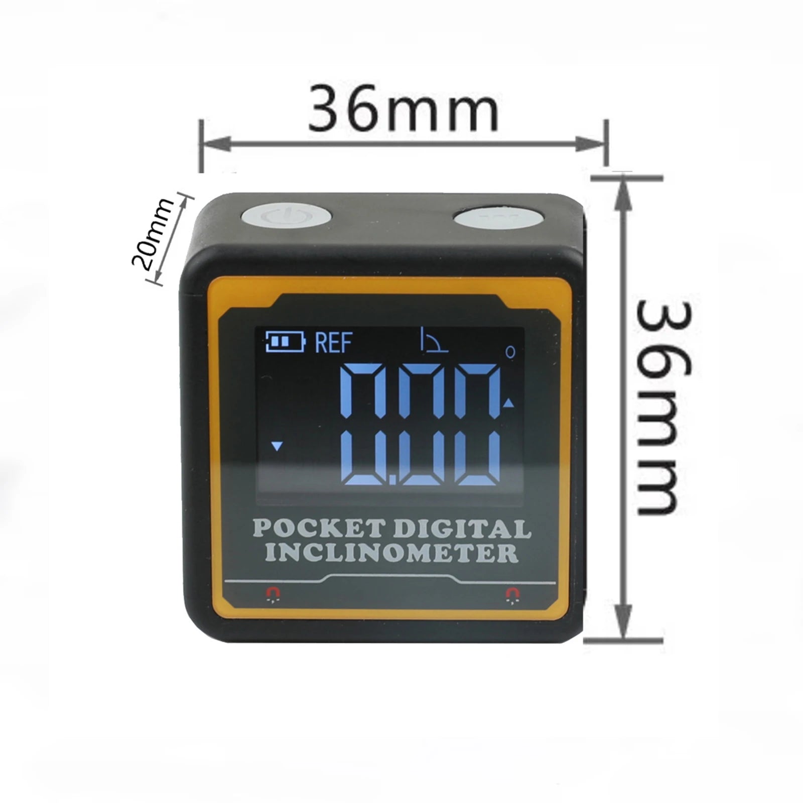 Electronics Digital Level Protractor Digital Inclinometer Angle Tester Mini Digital Meter Leveling Tool For Woodworking Tools