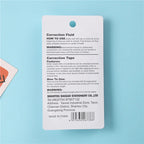 1 Correction Tape + 1 Correction Liquid Kawaii White Out Combo Quick Dry & Clean Finish Student Mistake Cover Tools Stationery