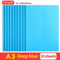 A3 MixColor Cardstock Paper Business Card Cardboard DIY Gifts Card Scrapbook Materials Drawing Card Art Supplie 10/20Sheets 230G