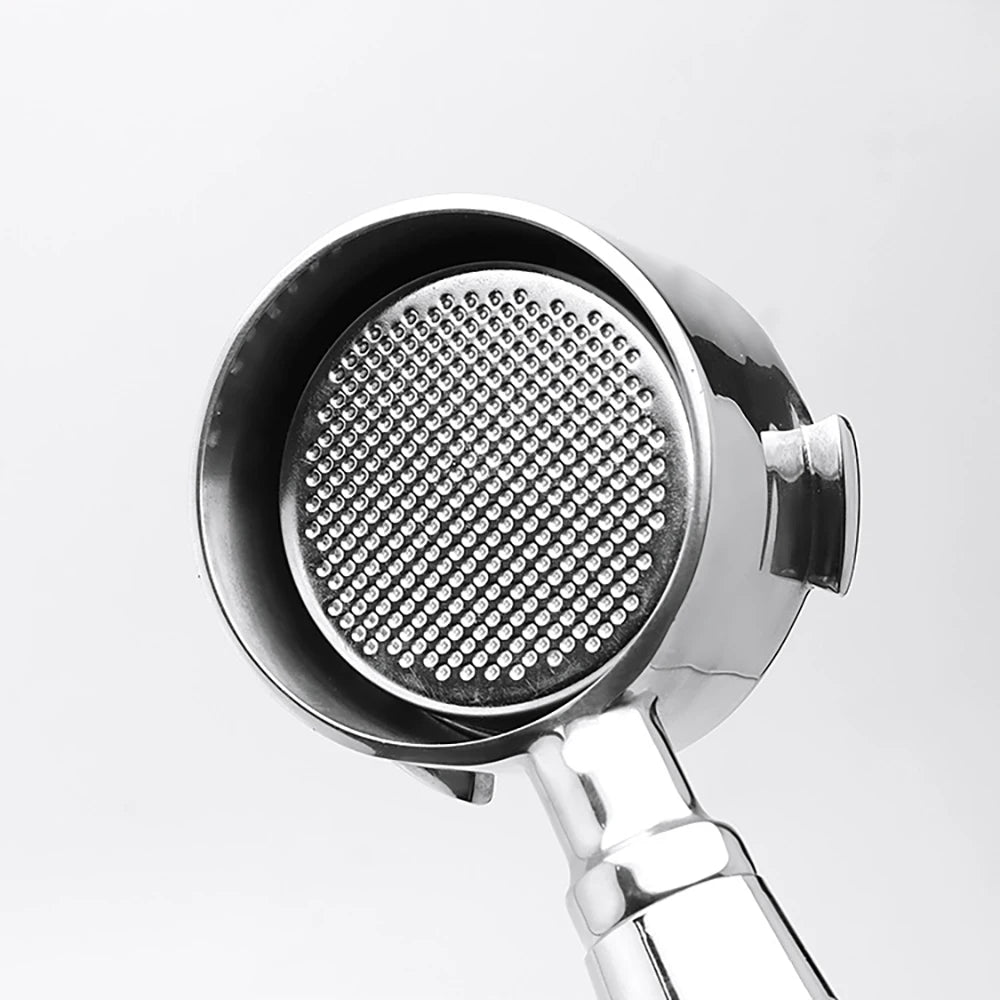 51mm 54mm 58mm Coffee Filter Basket Stainless Steel Coffee Powder Bowl Coffee Handle Bottomless Universal Coffee Powder Bowl