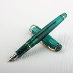 Jinhao 82 Fountain Pen Acrylic EF/F/M/Bent Nib Golden Trim with Converter Writing Pen