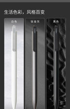 KACO Gel Pens Press Signature Pen Stationery Metal Pen Clip 0.5mm Black Ink Quicking Drying Large Capacity 800M Smooth Writing