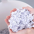 New 12L Waste Paper Shredder Home Office Portable Granular Electric Shredder Paper Scraps 4-level Mini A4 Data Desktop