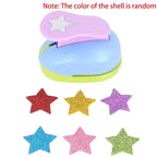Flower Punch 5×3×4.5cm, Labor-Saving Paper Punch for Kids, DIY Scrapbooking & Embossing Tool for EVA Foam Crafts