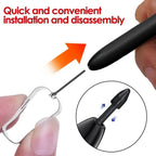 Stylus Pen Tips for Samsung S Pen Replacement S Pencil Spare Nib with Removal Tweezer for Samsung Galaxy Tab S10/S10 Ultra/S9/S8