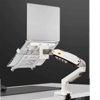 2 in 1 NB NEW F80 + FP-2 for 17-30' Monitor + 10'-17' Laptop Desktop Holder Notebook Computer Mount Stand Laptop Clamp