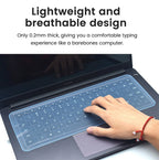 Universal Laptop Keyboard Cover Protector 12-17 inch Waterproof Dustproof Silicone Notebook Computer Keyboard Protective Film