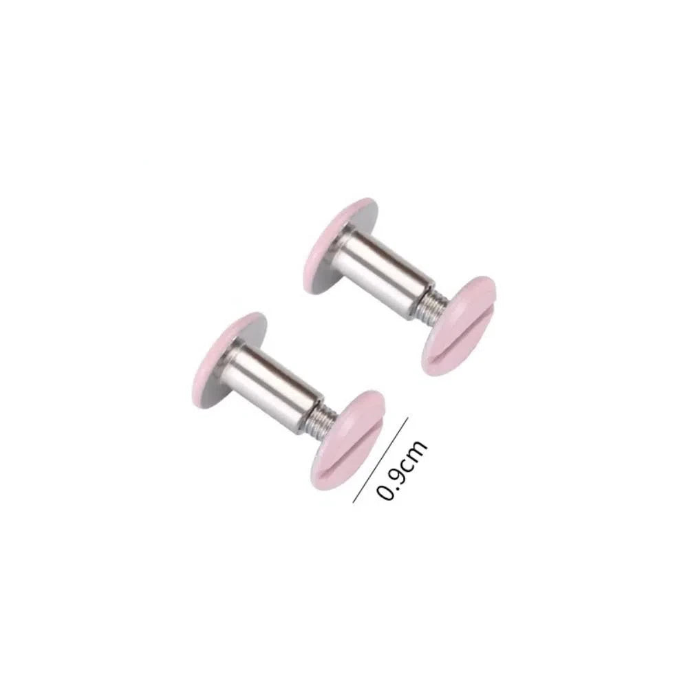 Durable Detachable Metal Spiral Rings Binder Clip High Quality Diary A8 Paper Binder Clips DIY Album Loose Leaf Ring Office