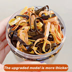 500PCS Upgraded Thickened Elastic Hair Bands For Women Girls Durable Hair Tie Not Easy To Break Rubber Bands Hair Accessories