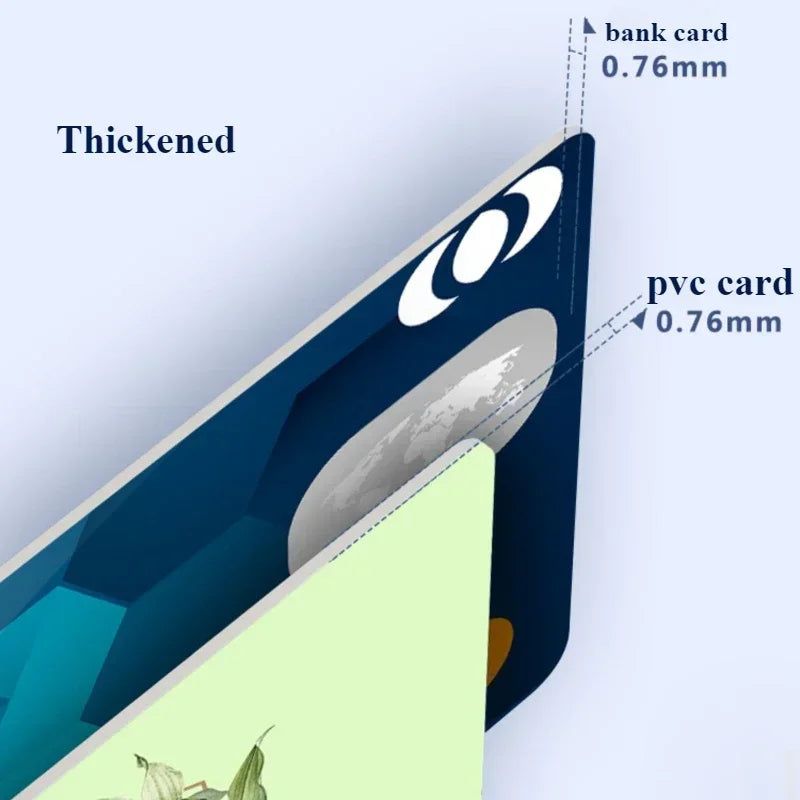 20/50/100PCS Free Custom Thickened Plastic Business Loyalty Card Membership Card Vip Cards Personalized LOGO 0.76mm PVC
