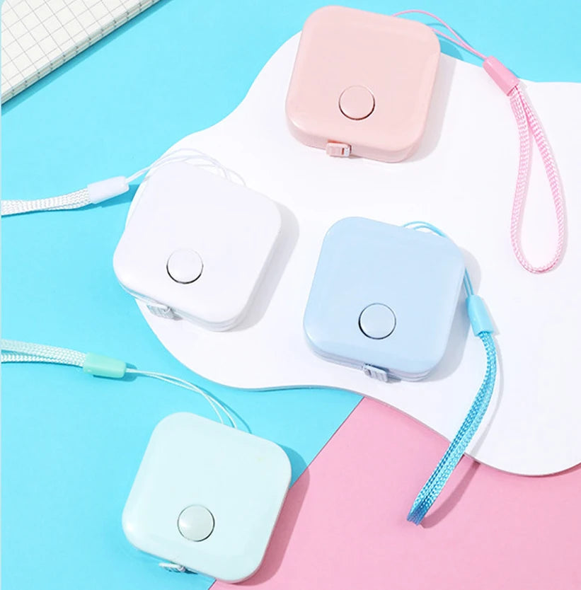 2M Portable Tape Measure Small Jewelry measurement Ruler for Weight Loss Medical Body Measurement Tailor Measure Clothes Waist