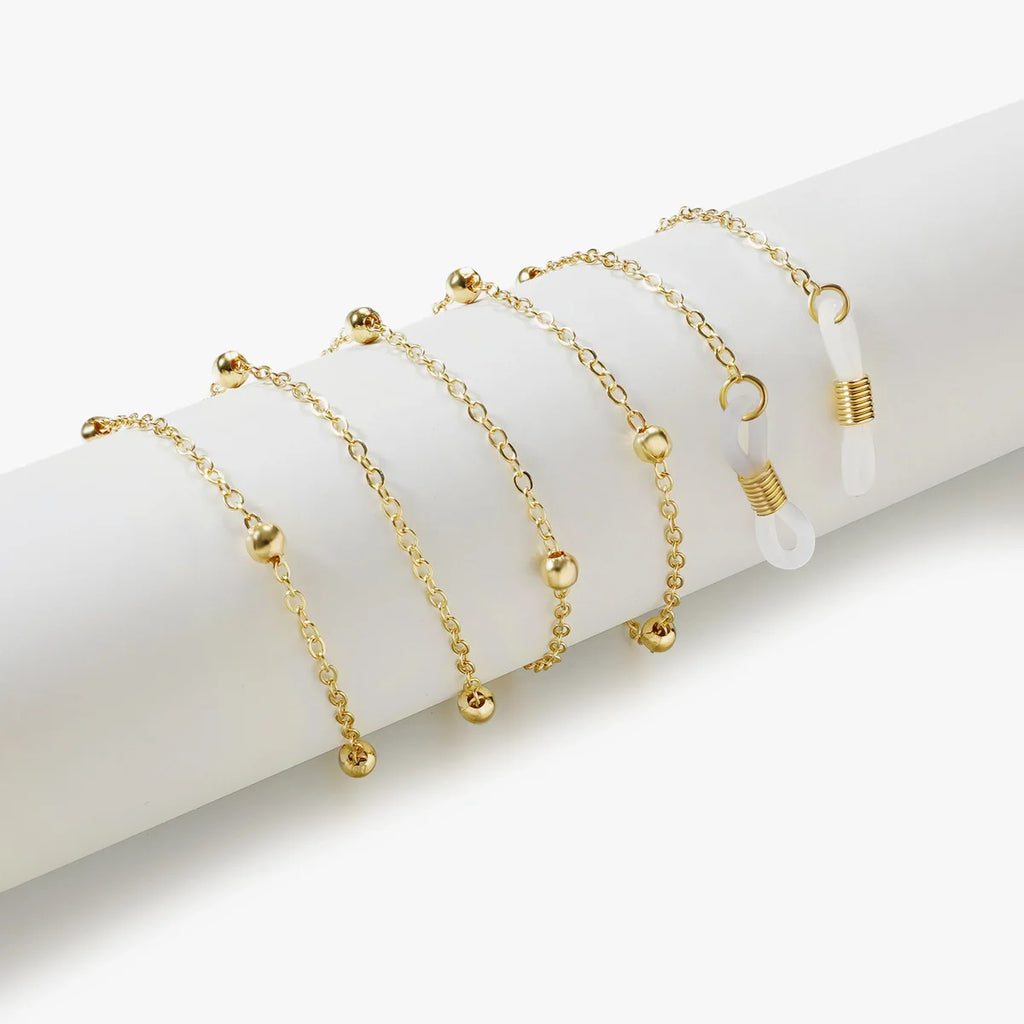 1PC Gold Frame Glasses Chain Minimalist Fashion High-Quality Anti-Slip Unisex Eyeglass Strap for Men And Women