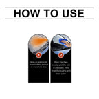 Car Glass Oil Film Cleaner Spray Glass Car Window Stain Remover Cleaning Agent Brightening Agent Quickly Cleans Removes Oil Film