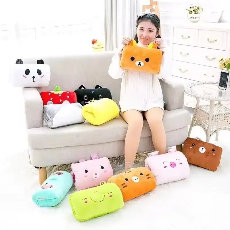 kids cute gift winter cartoon plush suho hand pillow hand warmer, weak hero class 1 arm pillow, Children's Gift
