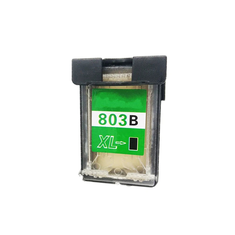 Vilaxh 803 803XL Cartridge for Coffee Printer for HP 803 Color for Cake Chocolate Coffee for Refillable Edible Ink Cartridge