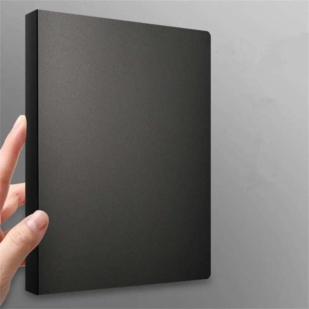 2-ring File Binder File Folder A4 Binder Folder Cover Office Document Organizer Can Hold 200 Sheets Test Paper Desk Organizer