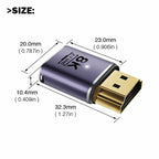 NNBILI HDMI2.1 48Gbps 8K@60Hz 4K@120Hz Ultra High-Speed Adapter Mini/Micro HDMI to HDMI Converter for PS5 X/S PC HDTV Projector