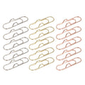 Anti Lost Paper Clip Metal Pen Holder Clips Portable Bookmarks Photo Memo Ticket Fixed Paperclips Office School Stationery